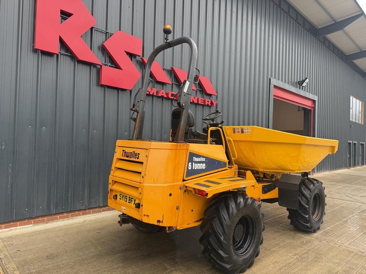Used Thwaites 6 Tonne Swivel Dumper