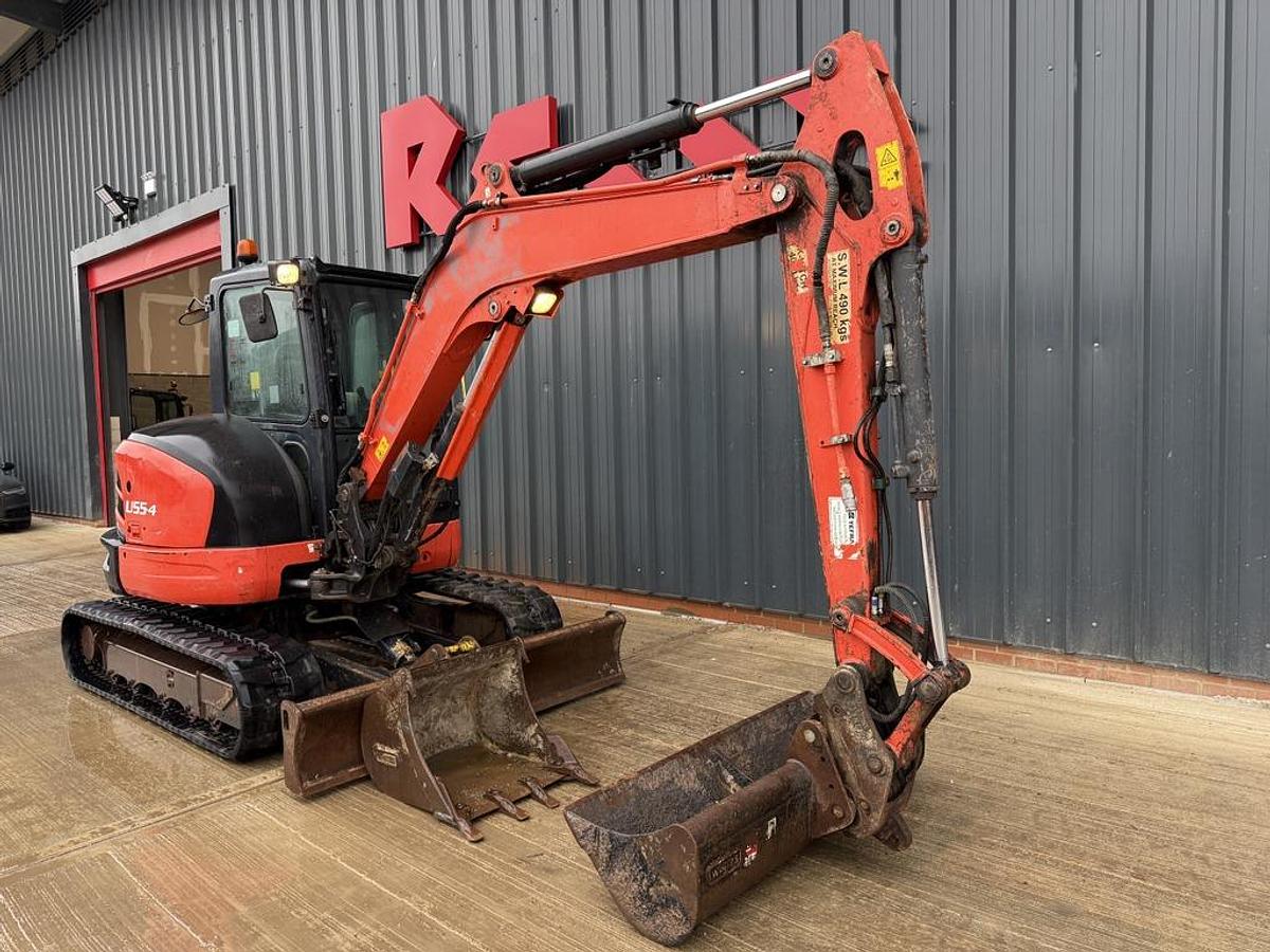 Used Kubota U55-4 5.5t Mini Excavator