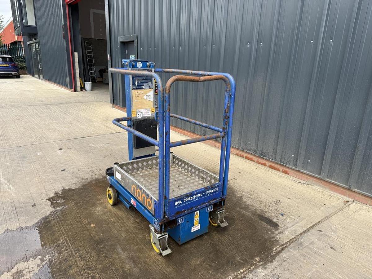 Used Power Towers Nano Push Around Lift