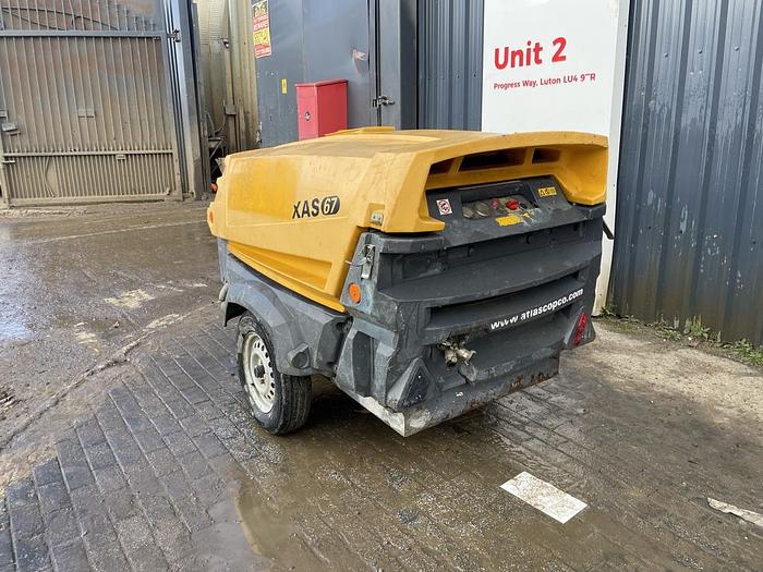 Used ATLAS COPCO XAS67