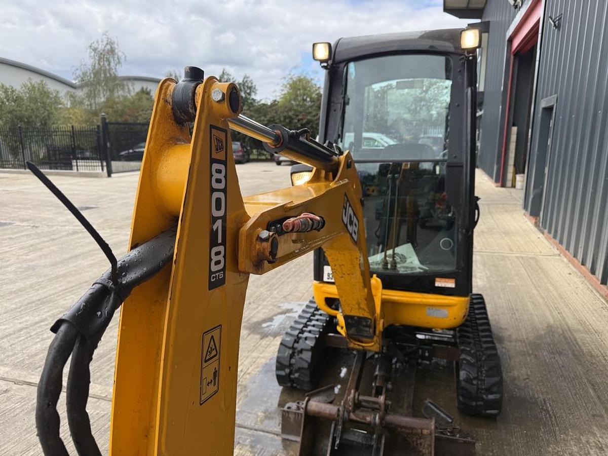 Used JCB 8018 CTS 1.8t Mini Excavator