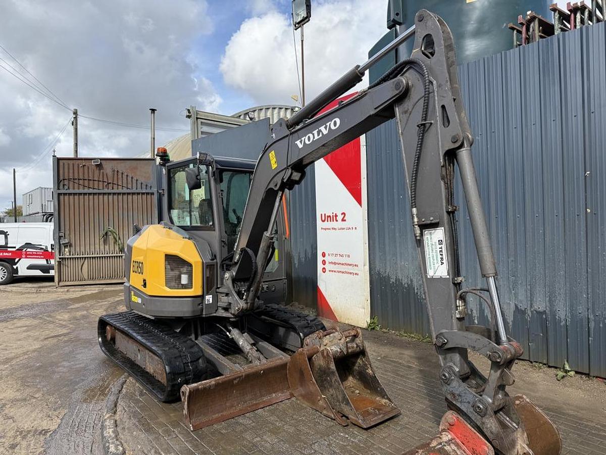 Used Volvo ECR50F 5t Mini Excavator