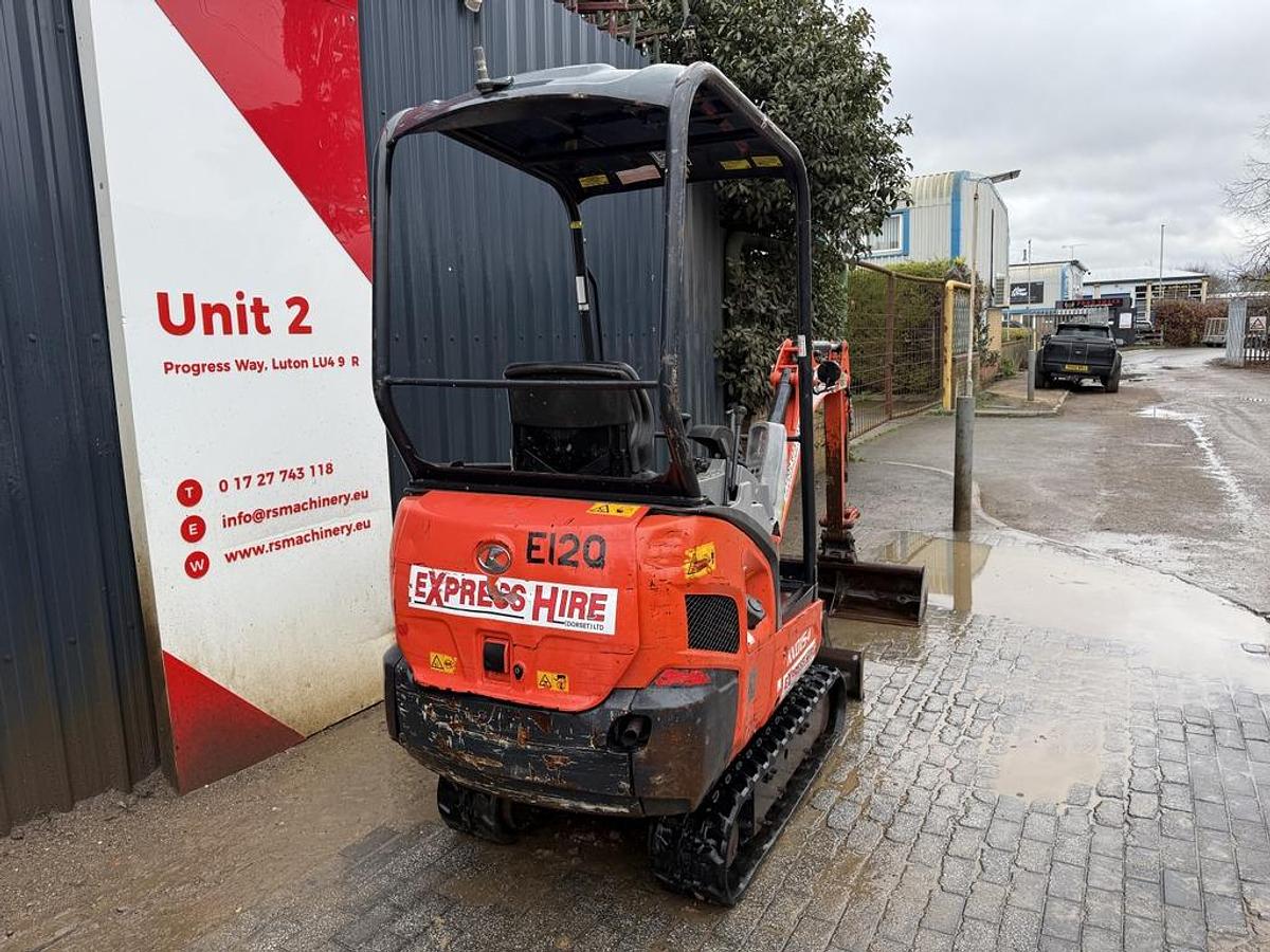 Used Kubota KX015-4 1.5t Mini Excavator