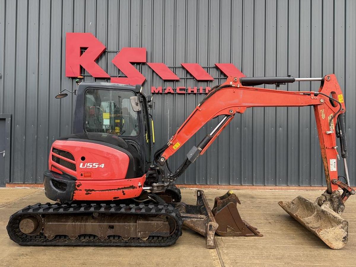 Used Kubota U55-4 5.5t Mini Excavator
