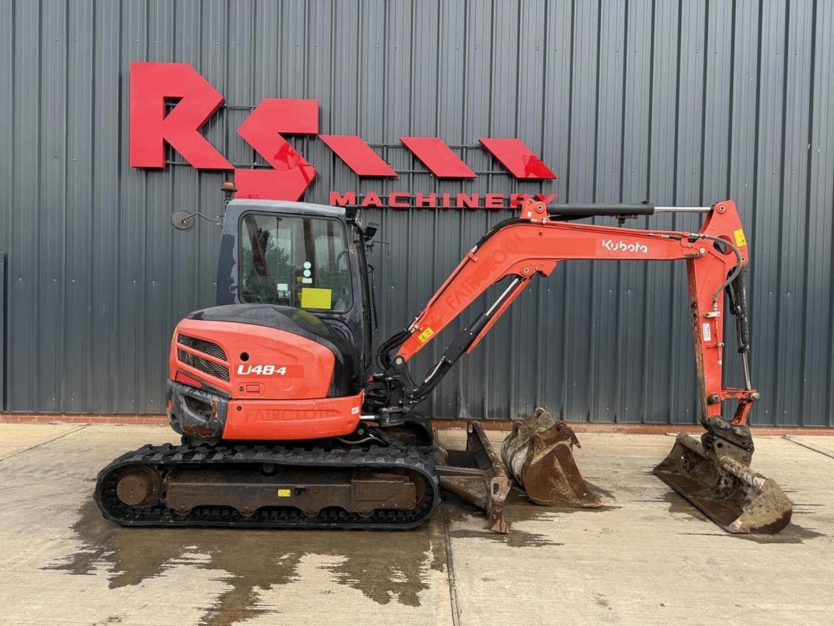 Used Kubota U48-4 5t Mini Excavator