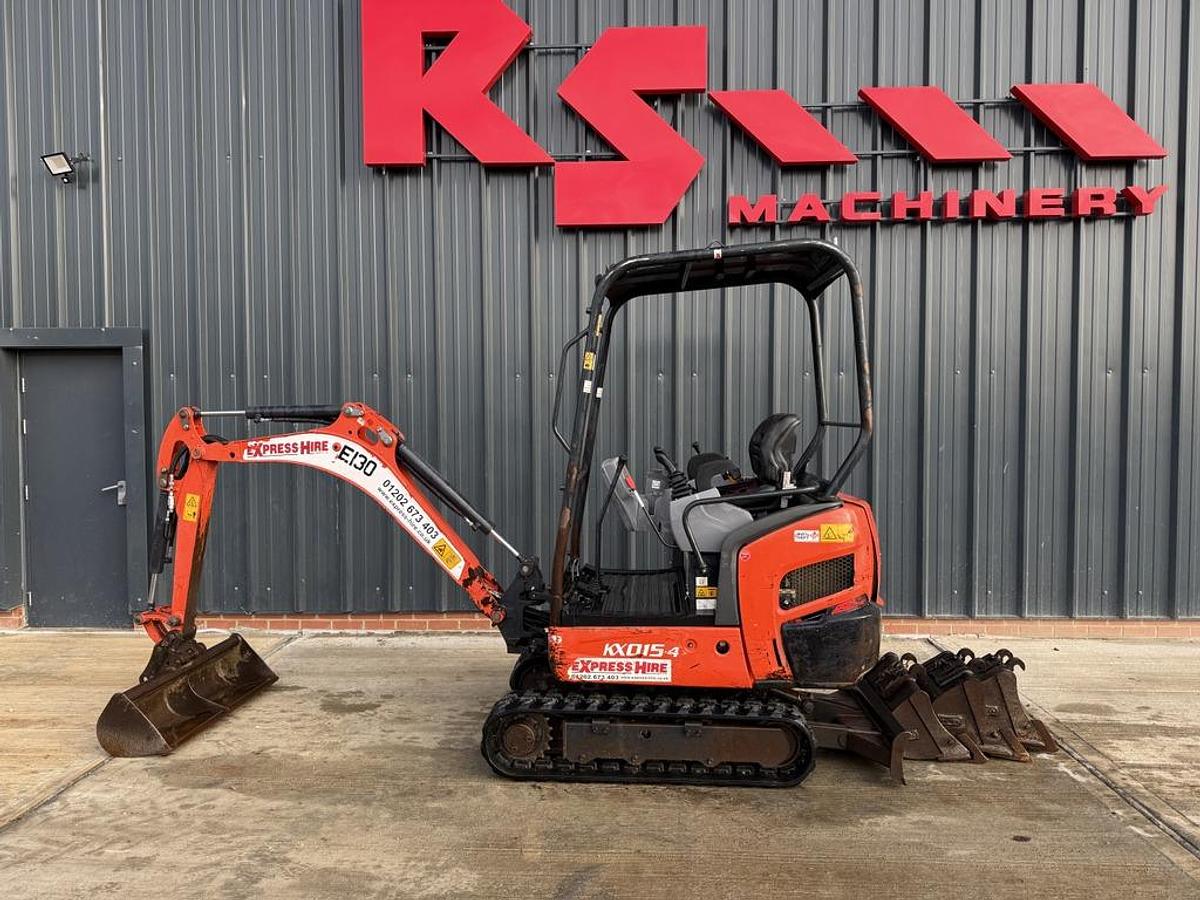 Used Kubota KX015-4 1.5t Mini Excavator