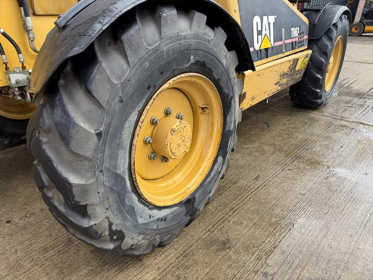 Used Caterpillar TH63 12.5m 3t Telehandler