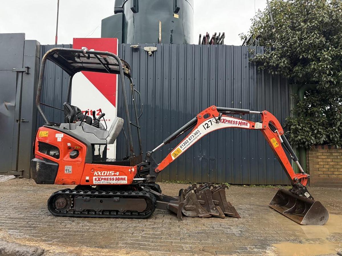 Used Kubota KX015-4 1.5t Mini Excavator