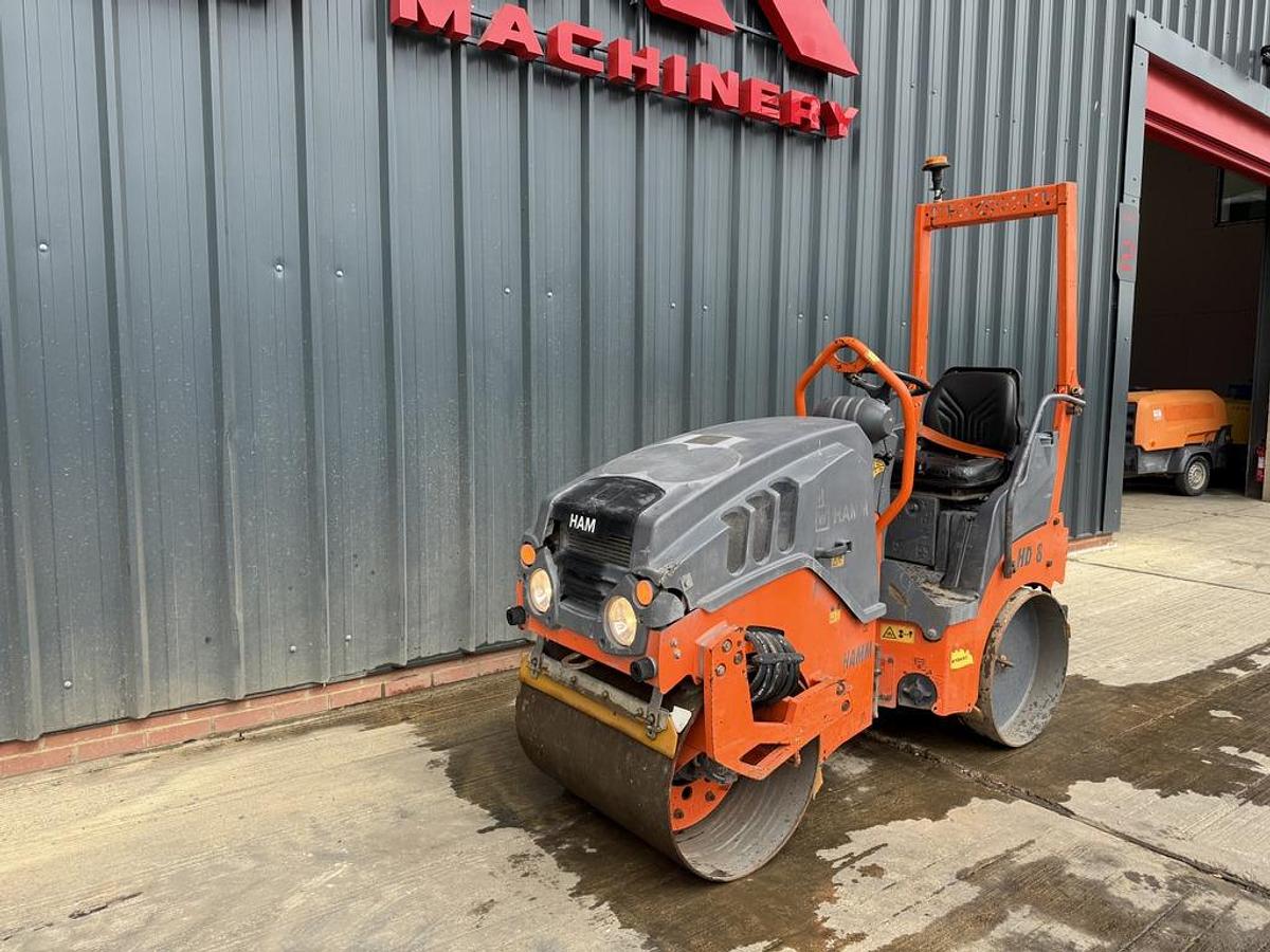 Used Hamm HD 8 VV 1.6t Roller