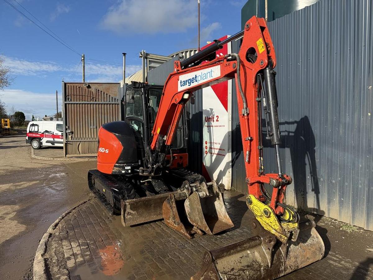 Used Kubota U50-5 5t Mini Excavator