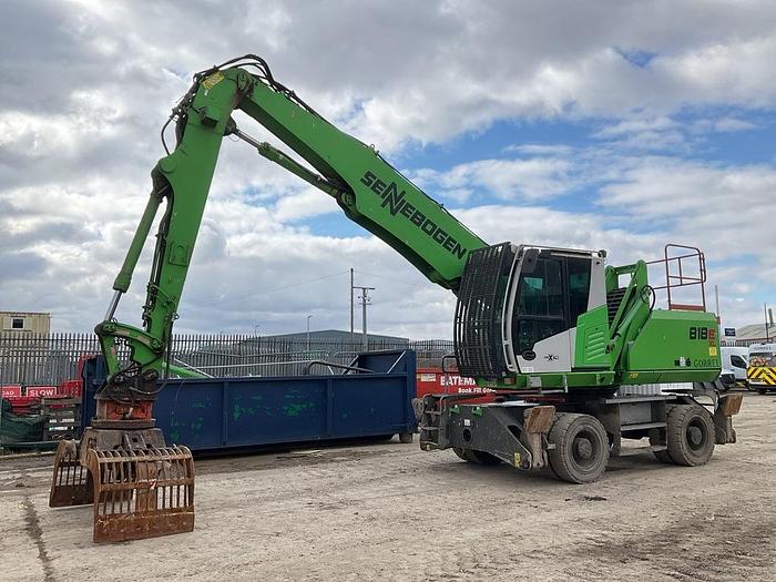 Used Sennebogen 818 Wheel Material Handler