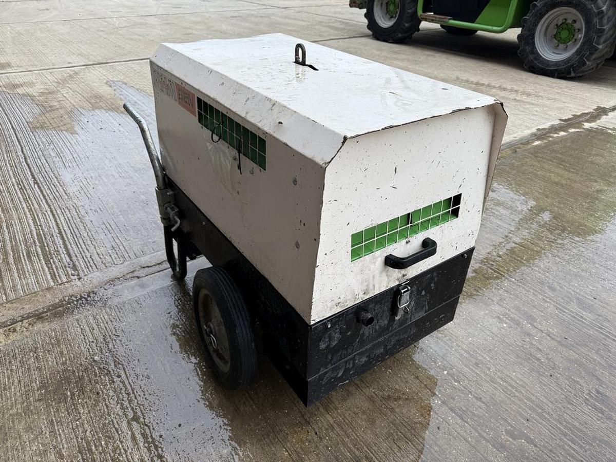 Used MHM MGTP 6000 6 kVA Diesel Generator