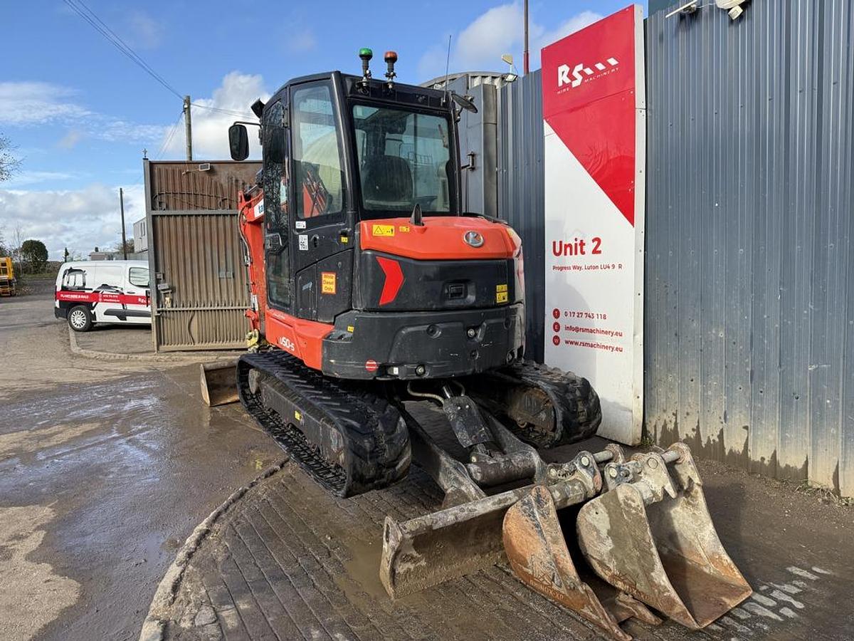 Used Kubota U50-5 5t Mini Excavator