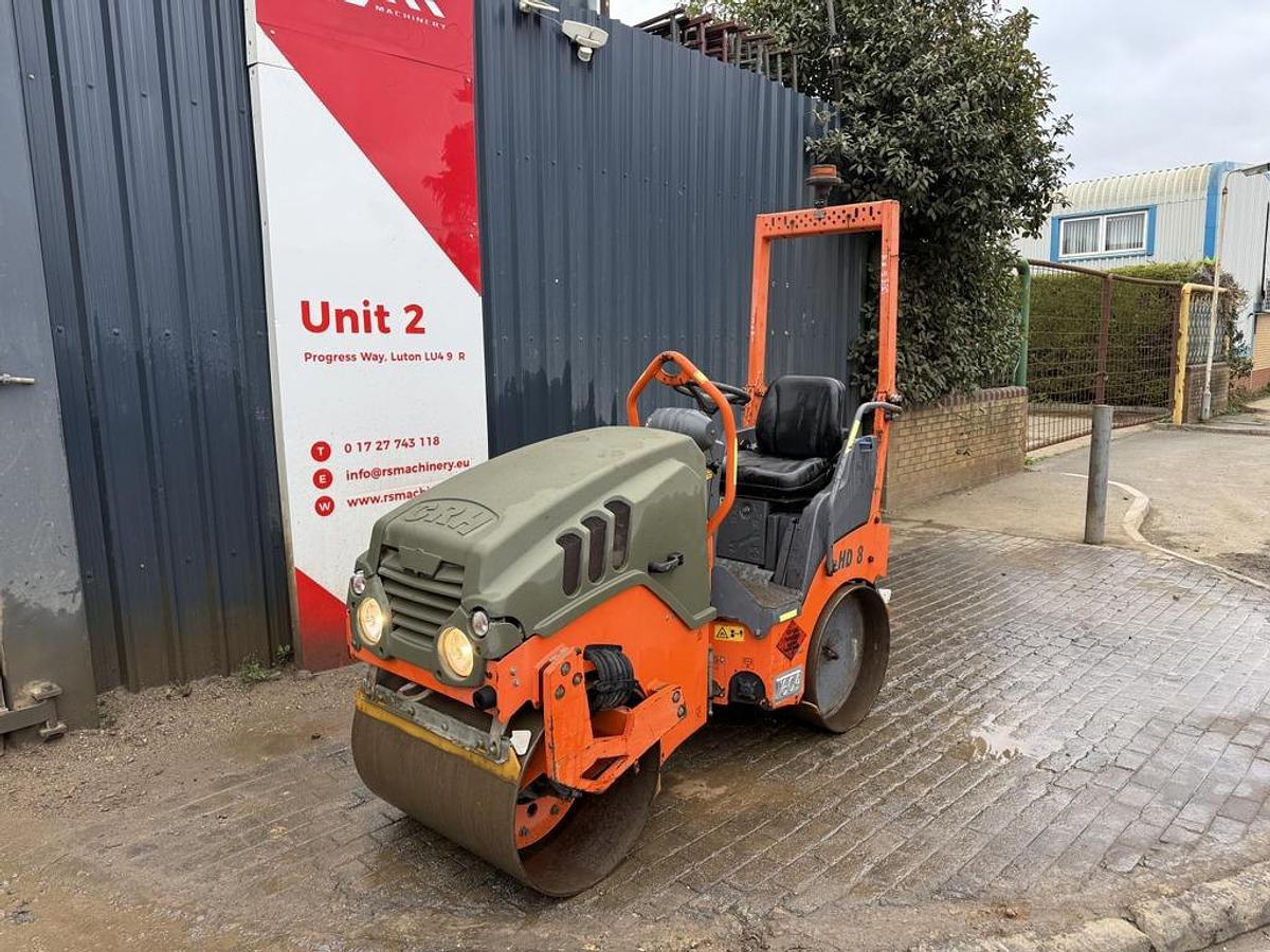 Used Hamm HD 8 VV 1.6t Roller