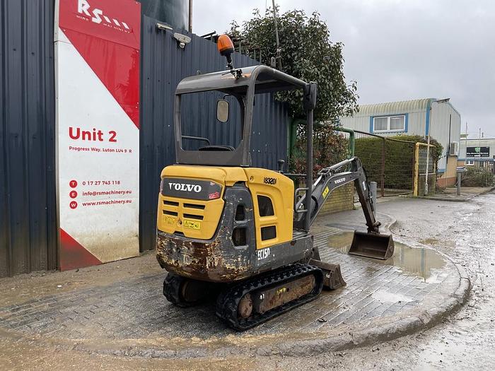 Used Volvo EC15D 1.6t Mini Excavator