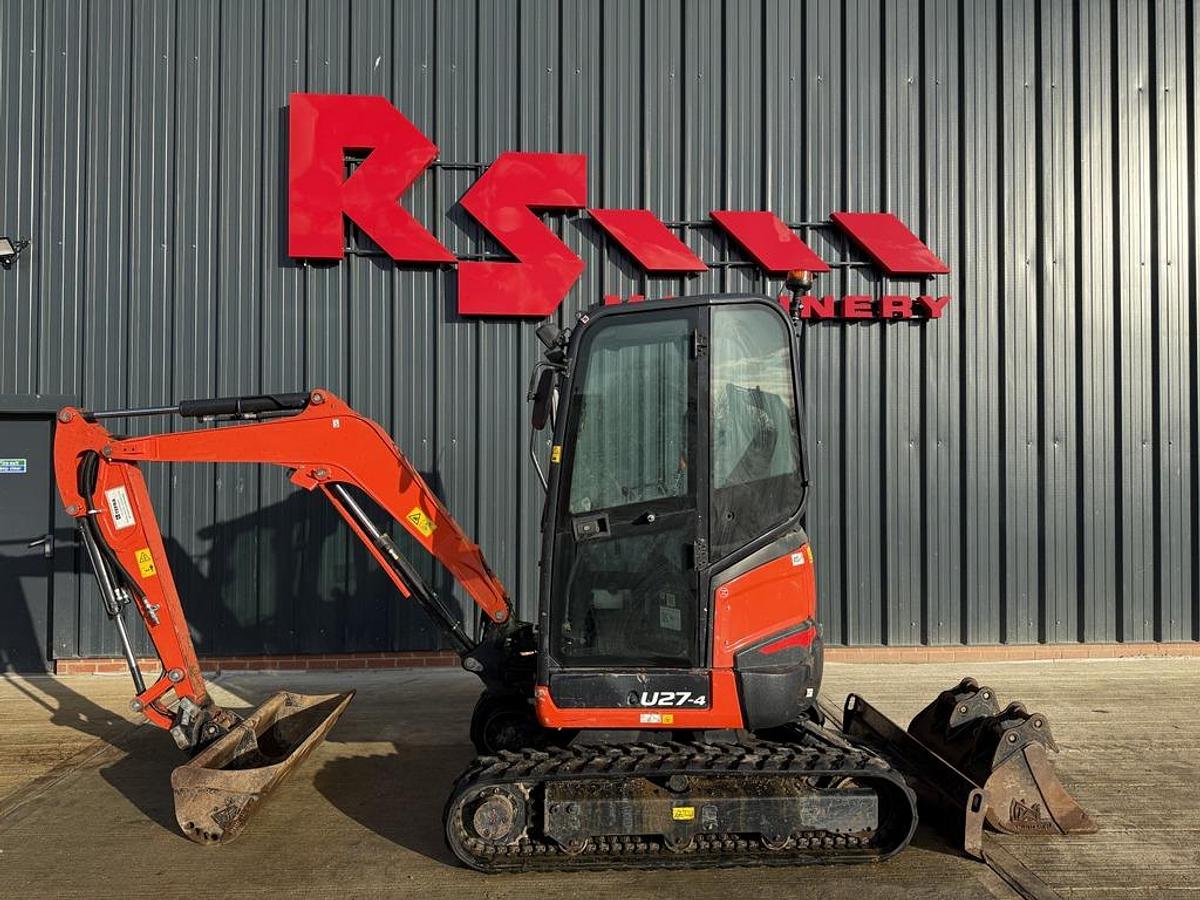 Used Kubota U27-4 2.7t Mini Excavator