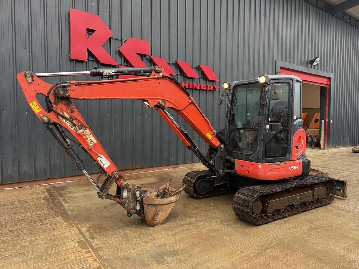 Used Kubota U55-4 5.5t Mini Excavator