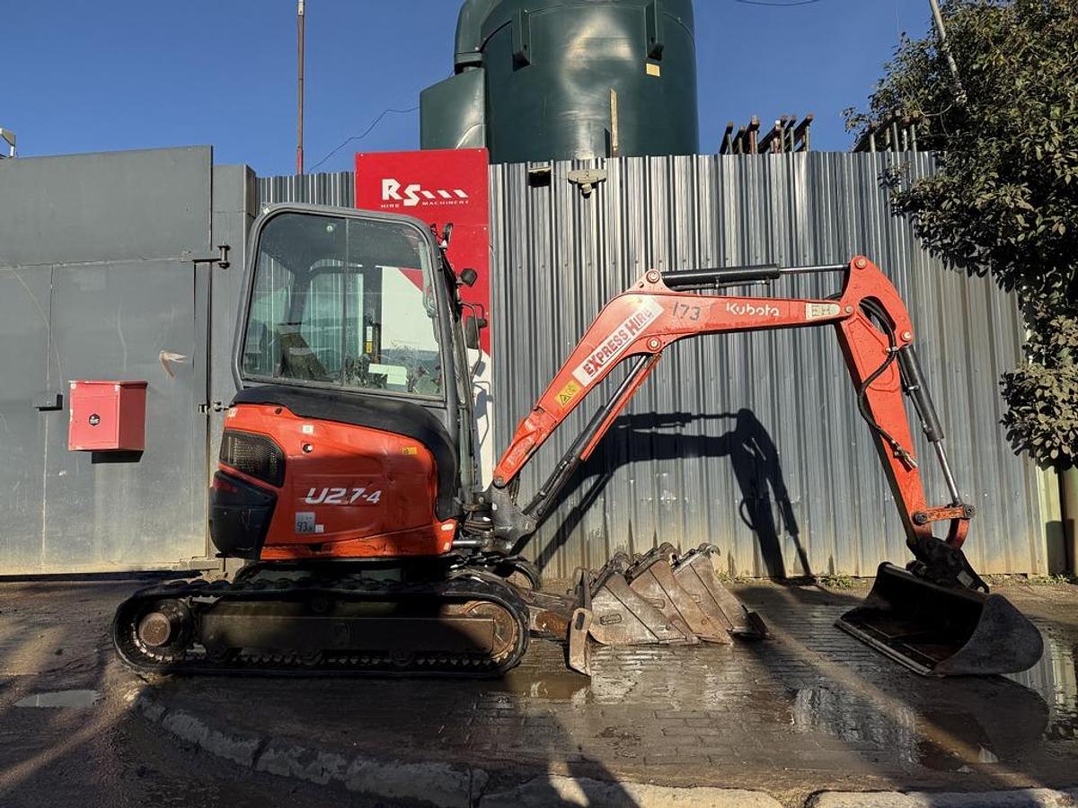 Used Kubota U27-4 2.7t Mini Excavator