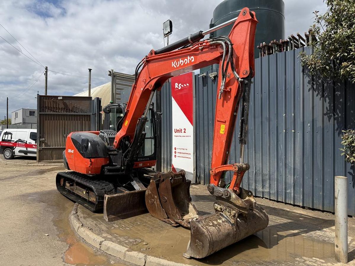 Used Kubota KX080-4 8t Mini Excavator