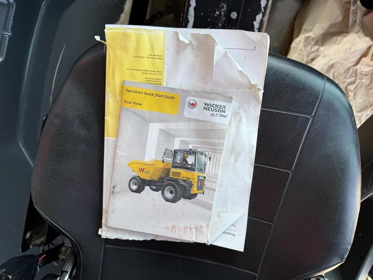 Used Wacker Neuson DV90 9t Dual View Swivel Dumper
