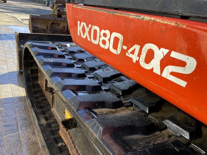 Used KUBOTA KX080-4