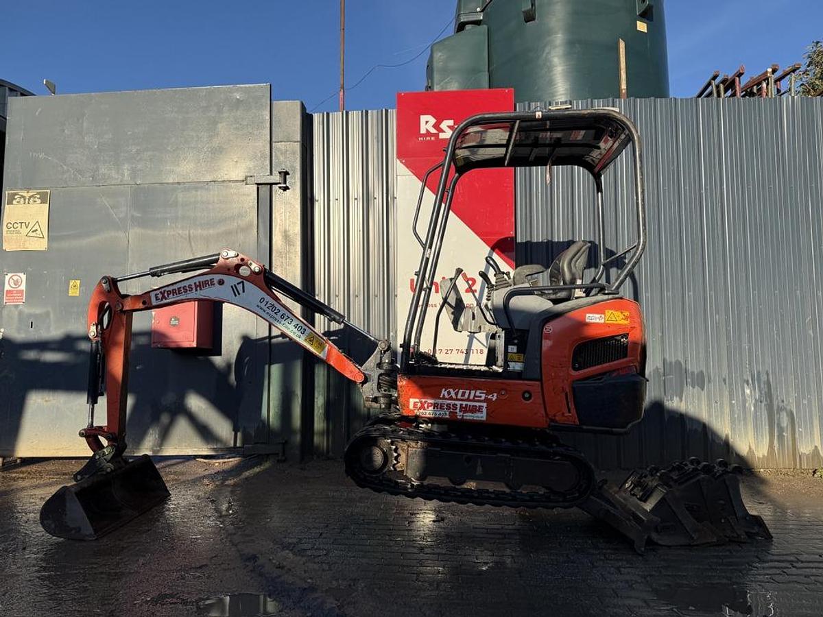 Used Kubota KX015-4 1.5t Mini Excavator