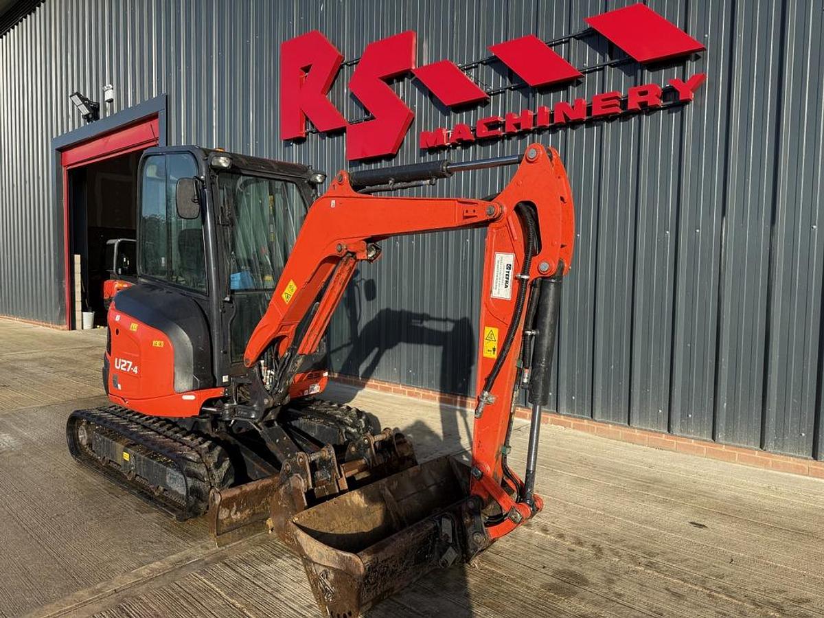 Used Kubota U27-4 2.7t Mini Excavator