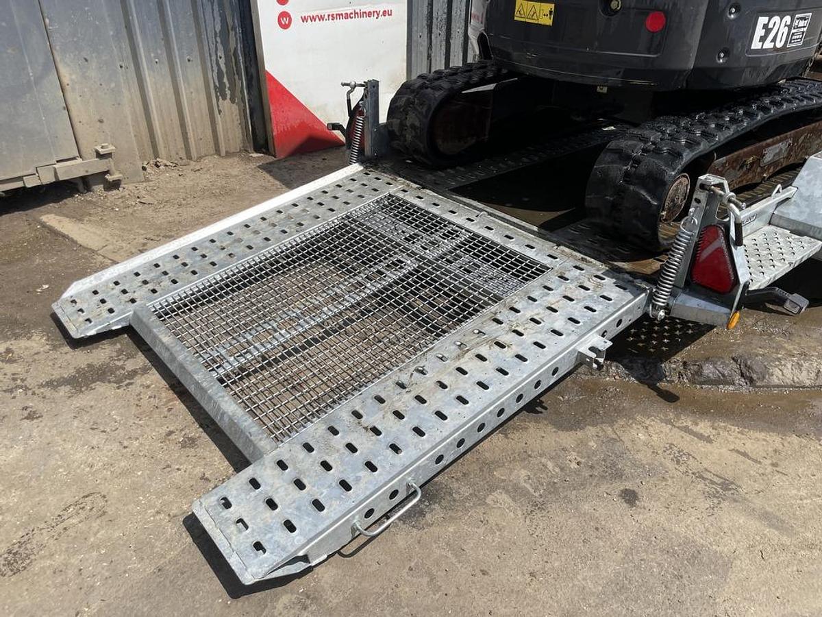 Used Bobcat E26 2.6t Mini Excavator + 3.5t Trailer