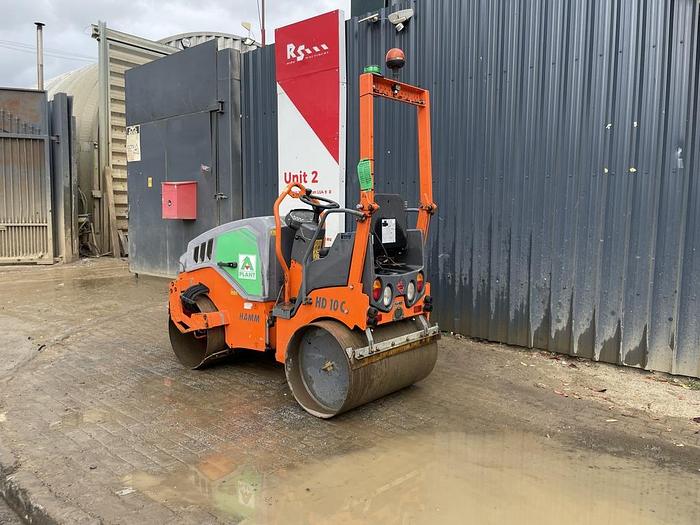 Used Hamm HD 10C VV 2t Roller