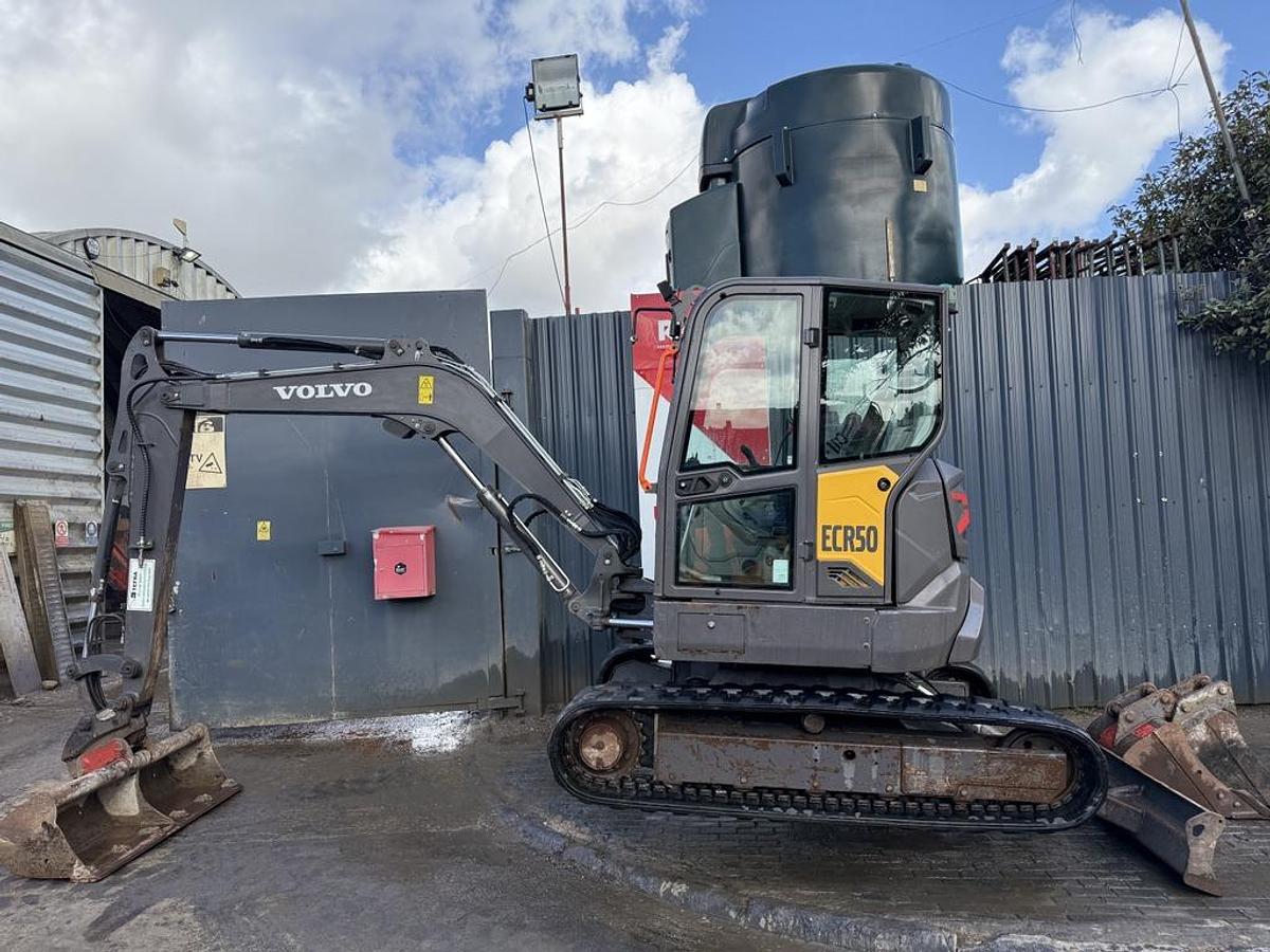 Used Volvo ECR50F 5t Mini Excavator