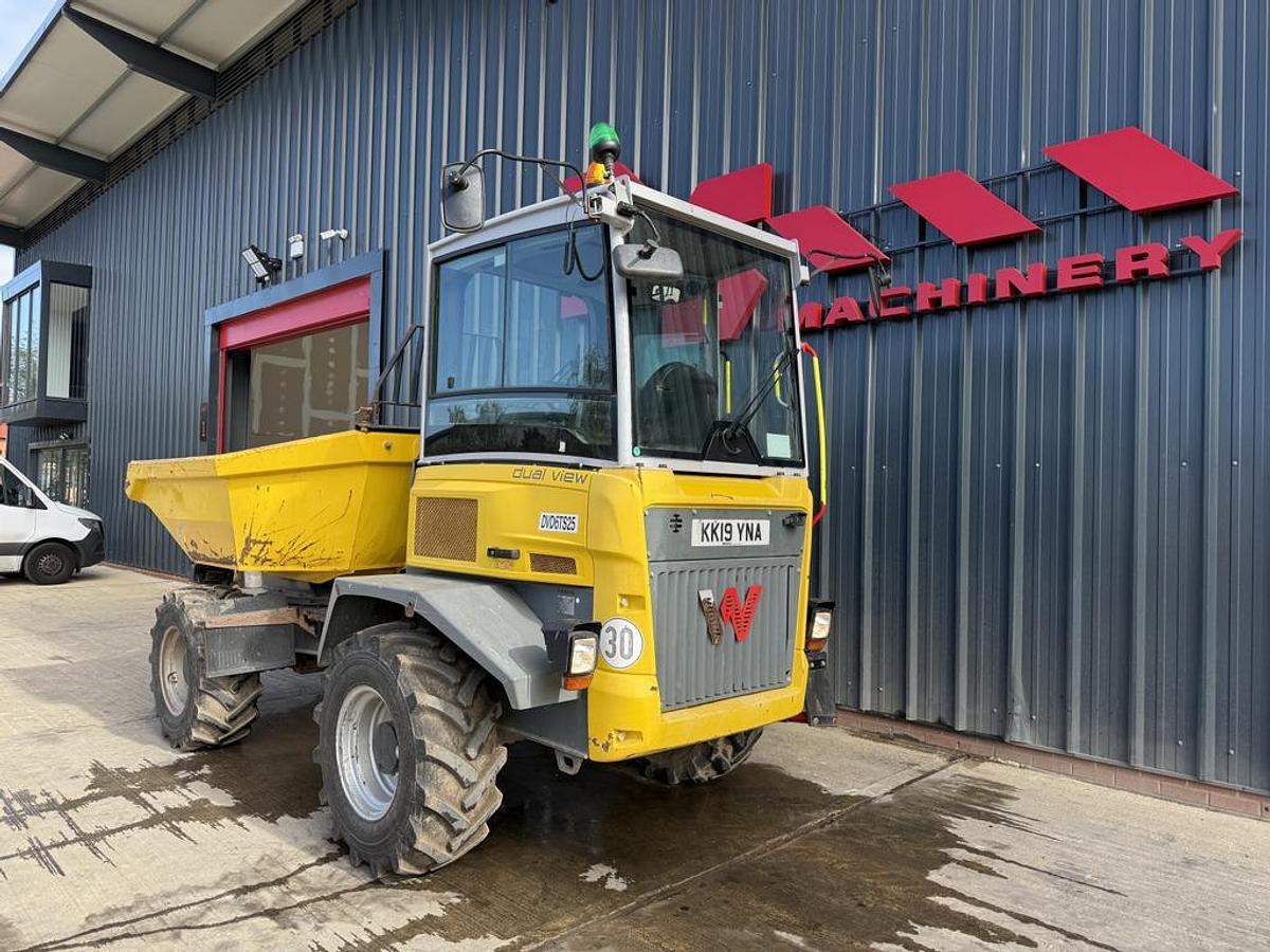 Used Wacker Neuson DV60 6t Dual View Swivel Dumper
