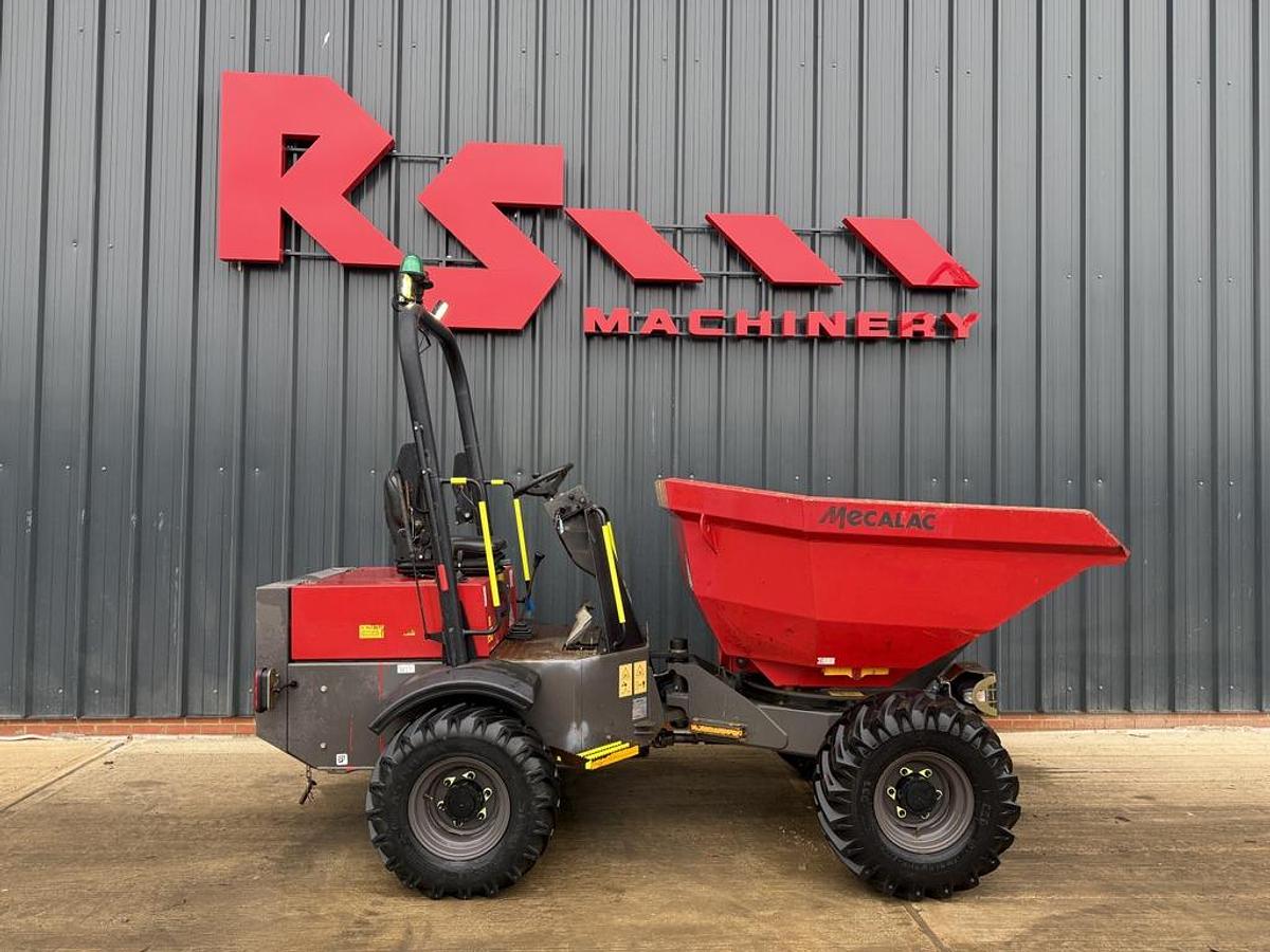 Used Mecalac TA3s 3 Ton Swivel Dumper