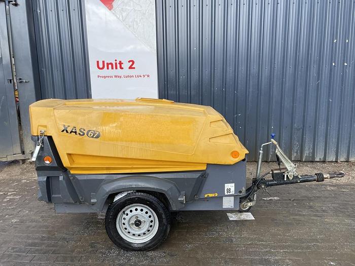 Used ATLAS COPCO XAS67