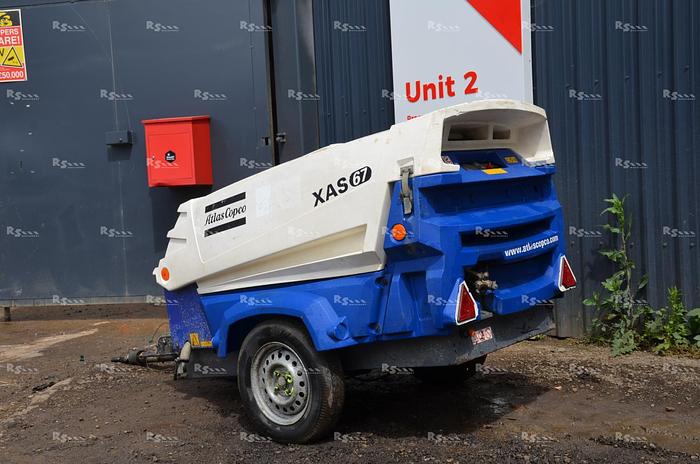 Used ATLAS COPCO XAS67