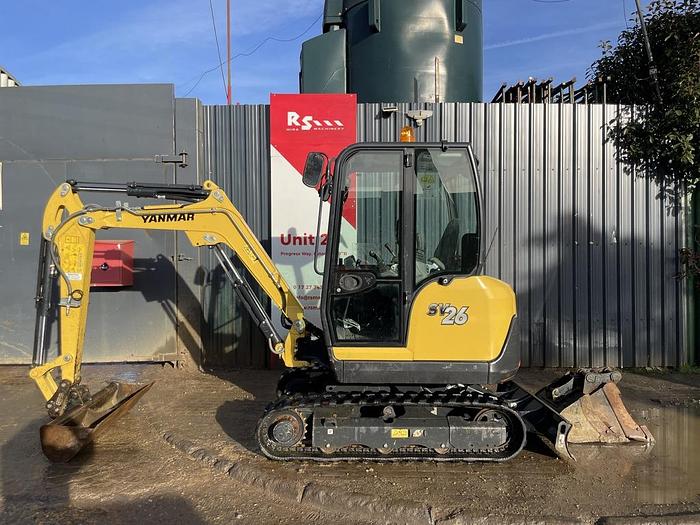 Used Yanmar SV26 2.7t Mini Excavator
