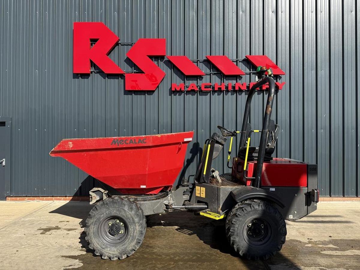 Used Mecalac TA3s 3 Ton Swivel Dumper