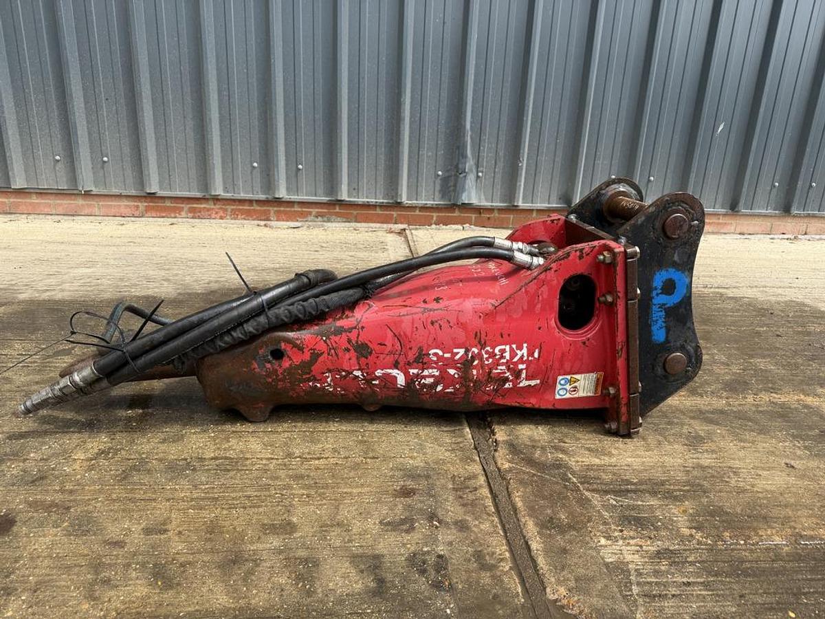 Used Takeuchi TKB302-S 3,4 - 8,0 t Hydraulic Breaker