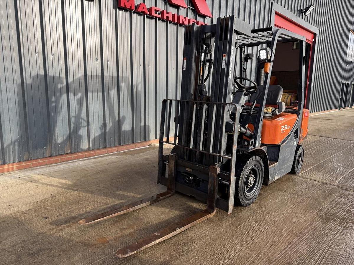 Used Doosan D25 GP 2.5t Diesel Forklift