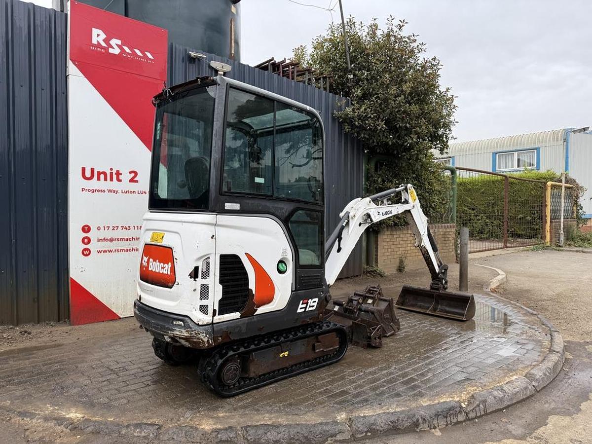 Used Bobcat E19 1.9t Mini Excavator