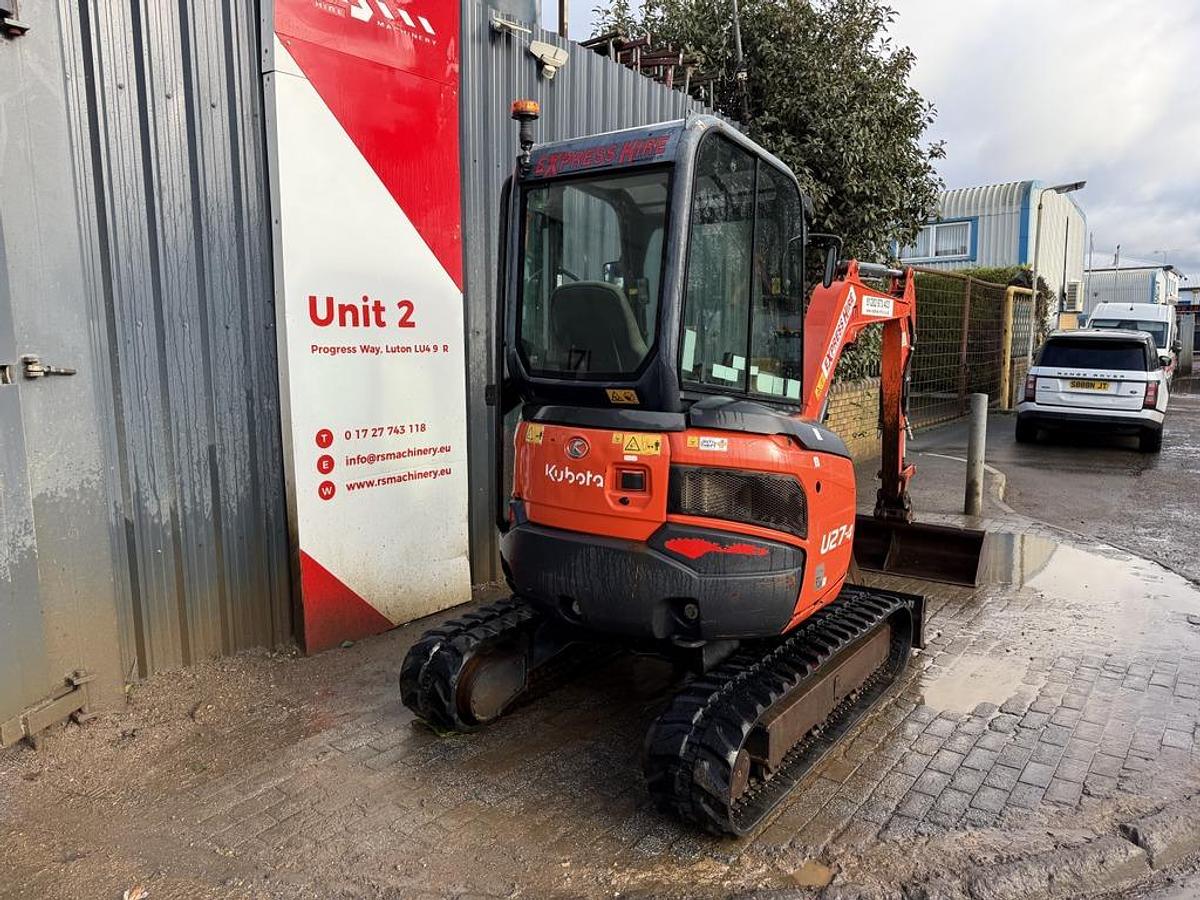 Used Kubota U27-4 2.7t Mini Excavator