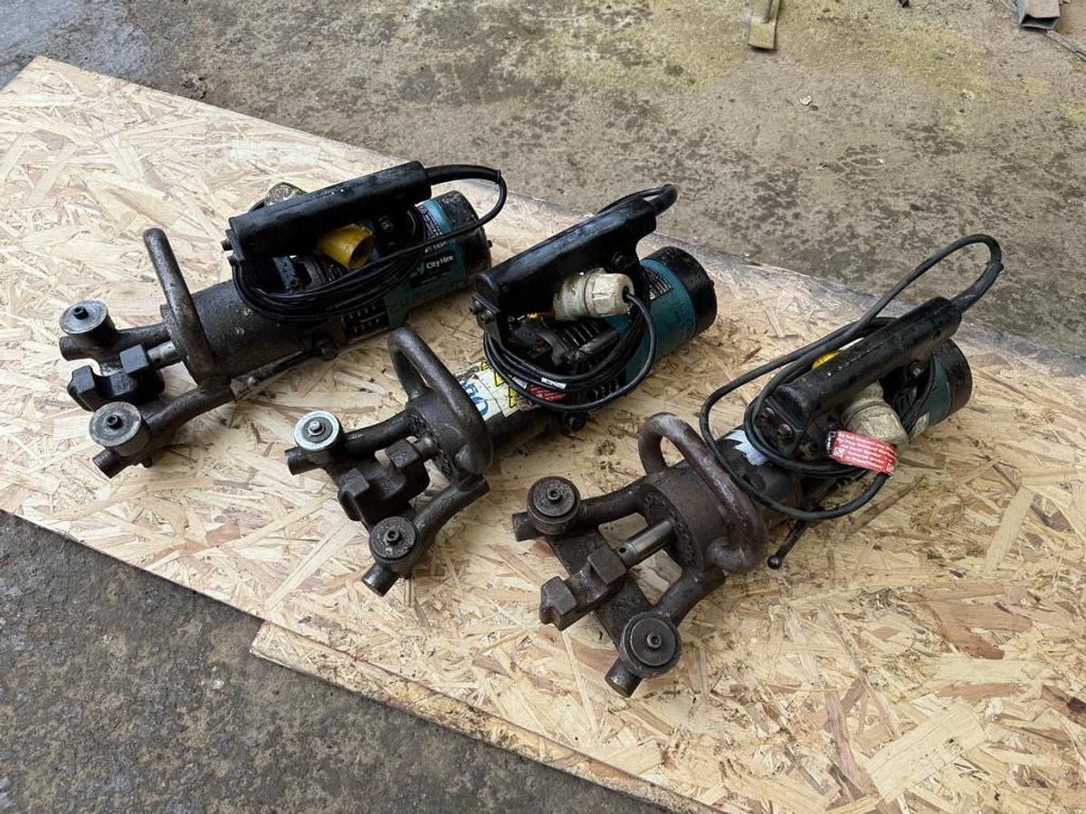 Used Ogura HBB-525 Electric Hydraulic Rebar Straightener