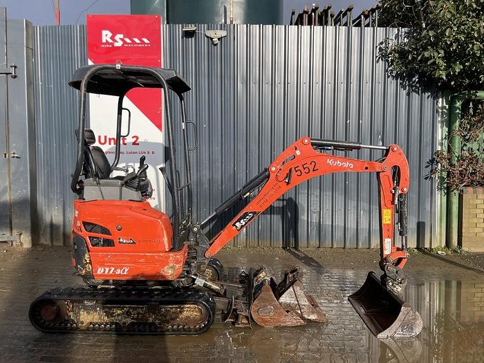 Used Kubota U17-3 1,7t Mini Excavator
