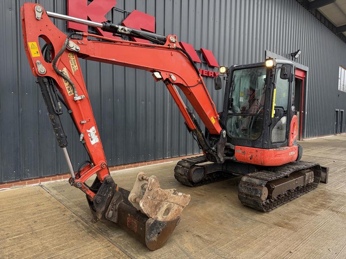 Used Kubota U55-4 5.5t Mini Excavator