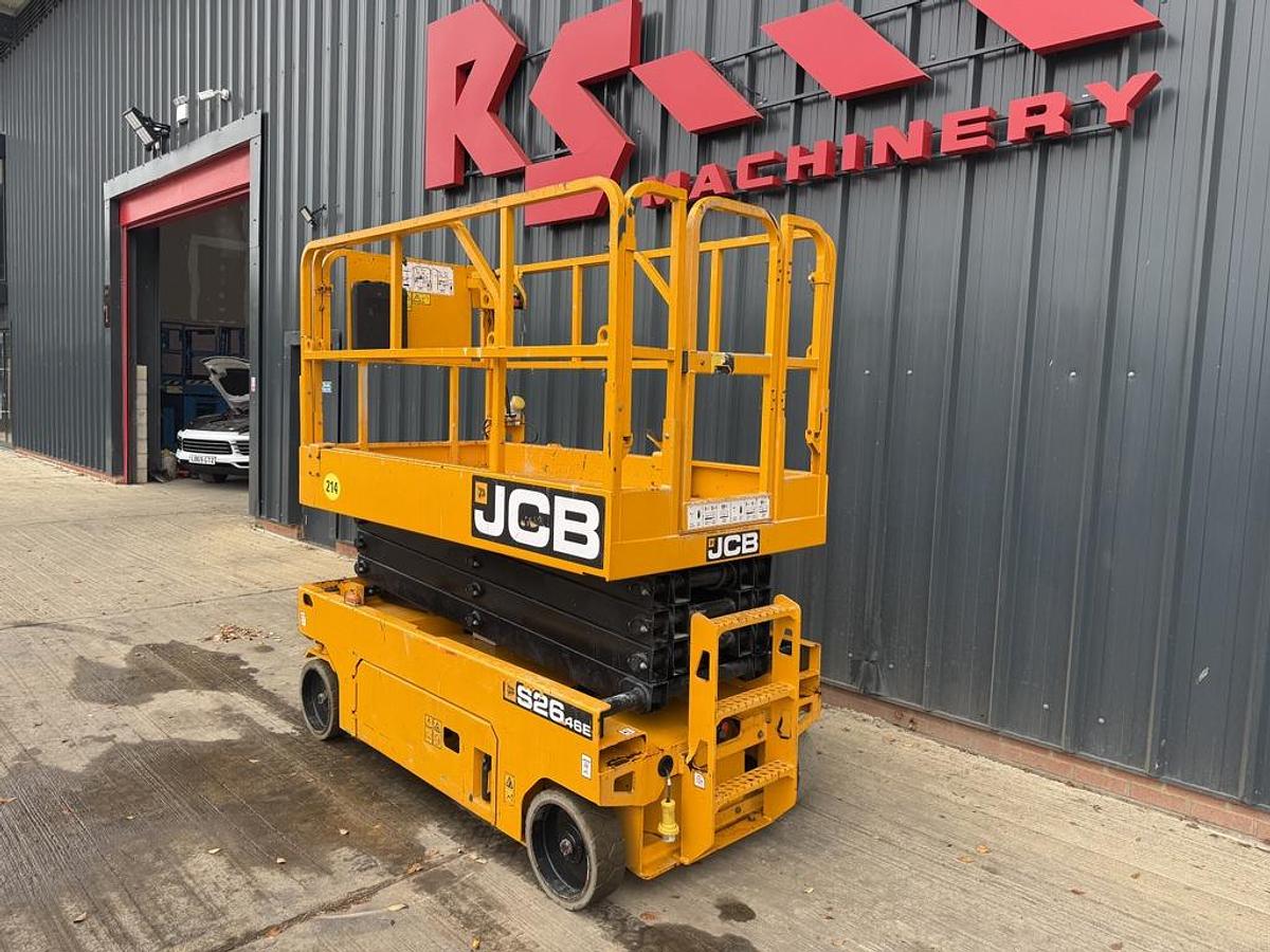 Used JCB S2646E 10m Electric Scissor Lift