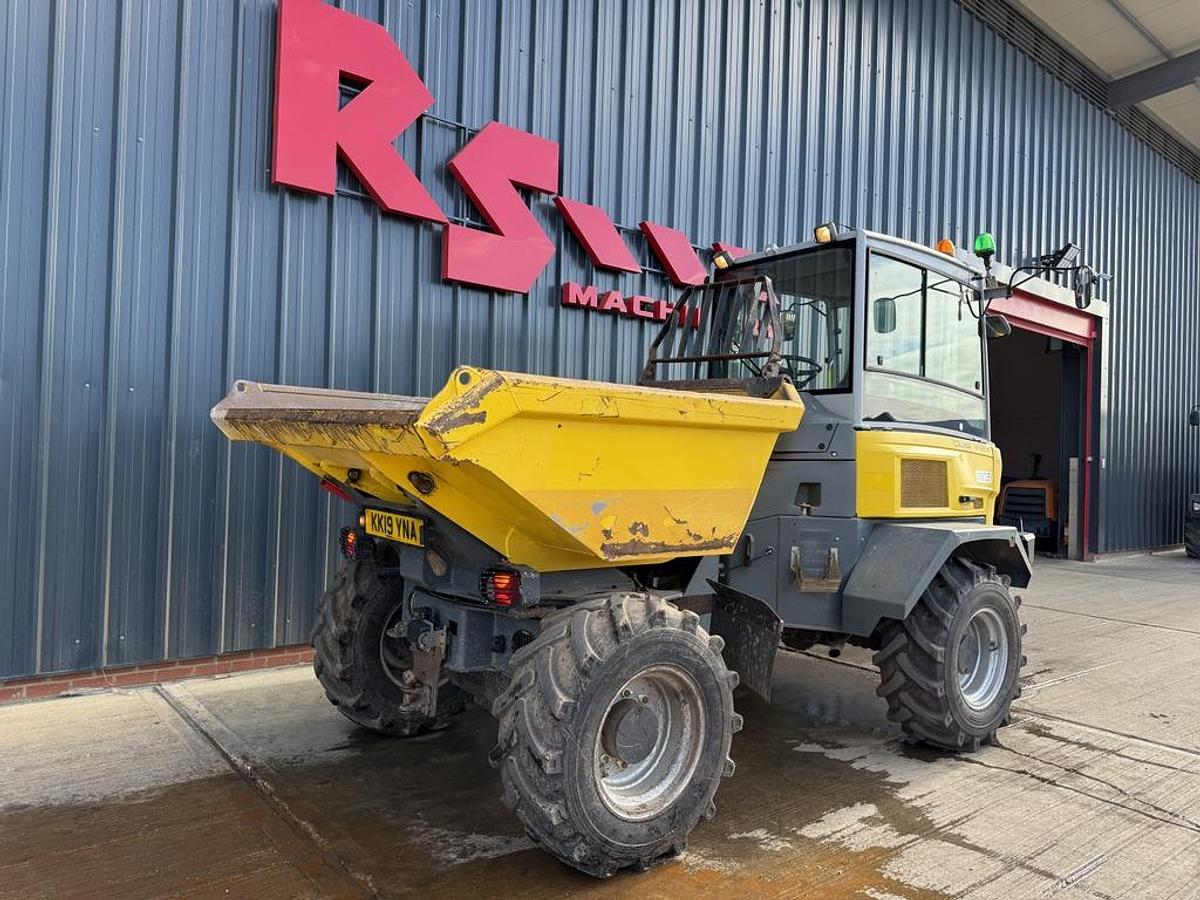Used Wacker Neuson DV60 6t Dual View Swivel Dumper