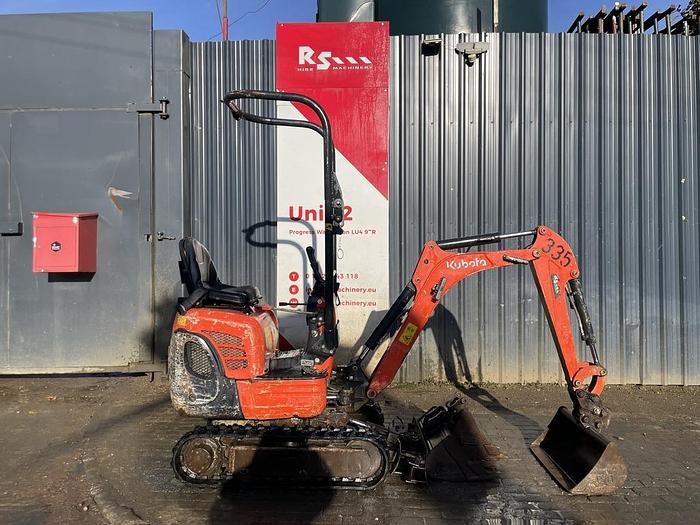 Used Kubota K008-3 1t Micro Excavator