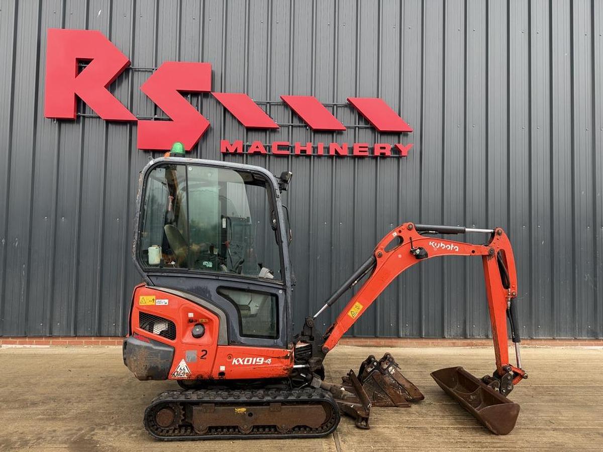 Used Kubota KX019-4 1.9t Mini Excavator