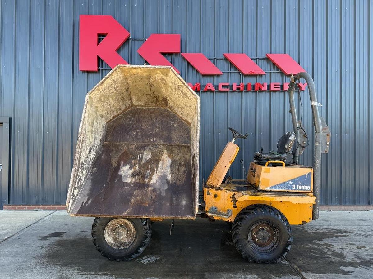 Used Thwaites 3 Tonne Swivel Dumper