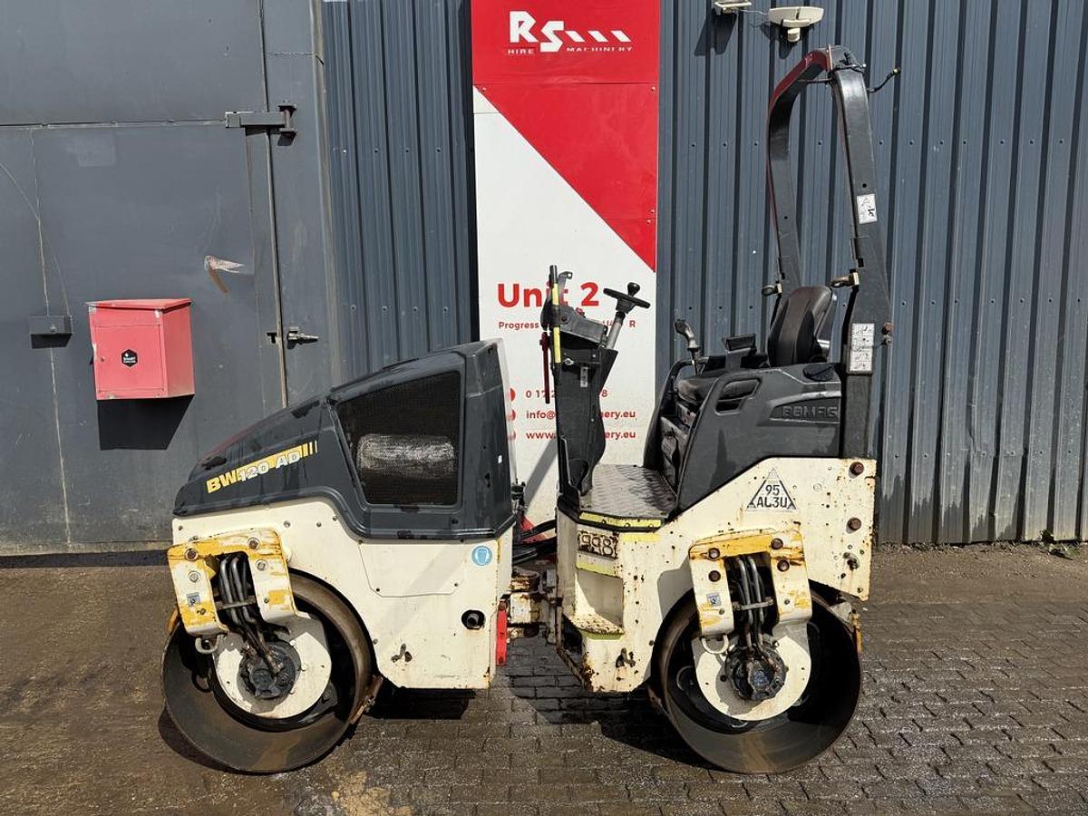 Used Bomag BW 120 AD-5 3t Roller