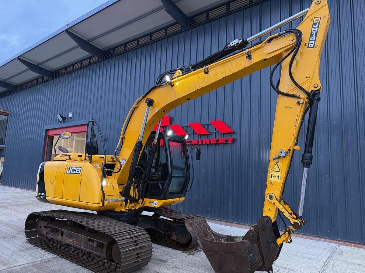 Used JCB JS145 LC 15t Tracked Excavator